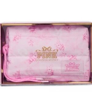 LoveShackFancy X PINK Make Up Bag